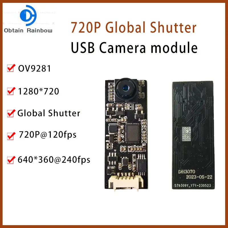 Монохромная веб-камера OV9281 с USB, 720 кадров в секунду, P, 1 МП