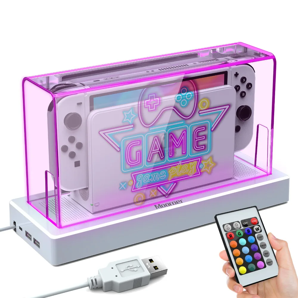 Прозрачный защитный чехол для Nintendo Switch/OLED Host Shell
