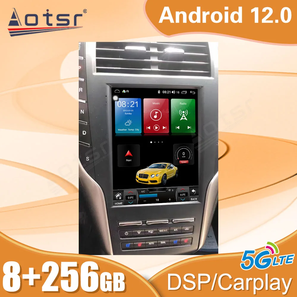 

Android Tesla Screen For Lincoln MKC Car Radio With Bluetooth Video Receiver Carplay Central Multimedia Player Stereo Head Unit