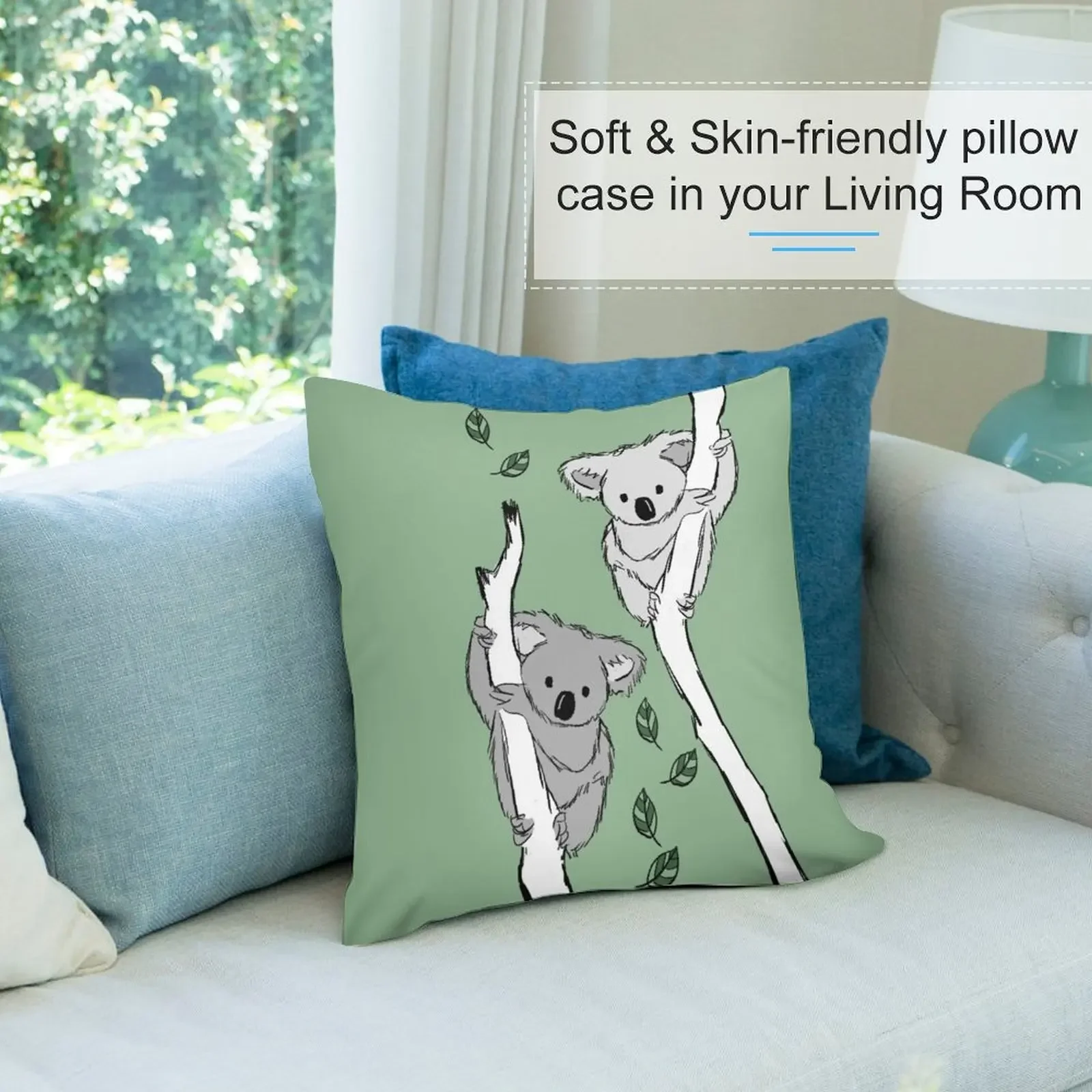 коала? я никогда не seen ее-би-вере! Декоративная подушка декоративные подушки на