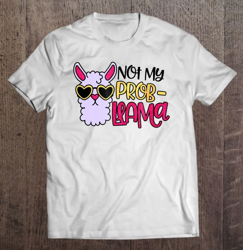 

Забавная Мужская футболка с ламой не мой проб, Мужская одежда, Аниме Манга, футболка, Женская Мужская одежда, большие размеры, мужские футбол...