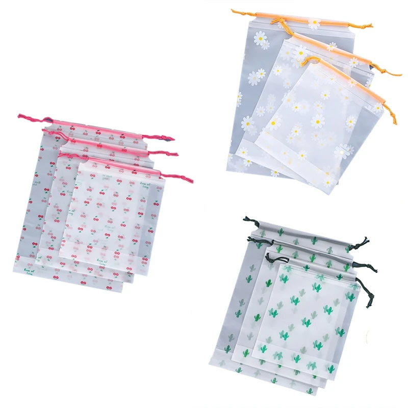 

HOT SALE Drawstring Bag Travel Storage Bag Towel Socks Packaging Underwear Dust Bag Frosted Color Printing Packaging Bag
