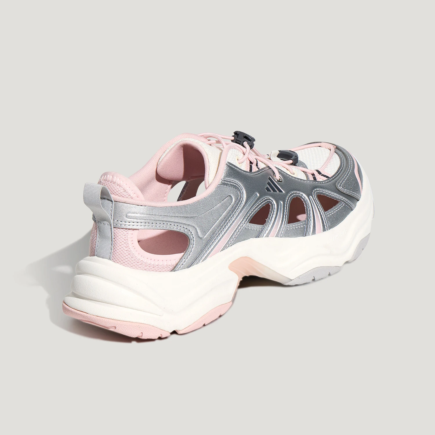 Фото Оригинальные летние женские сандалии Adidas на толстой подошве, модные повседневные, модель LA1994. №3
