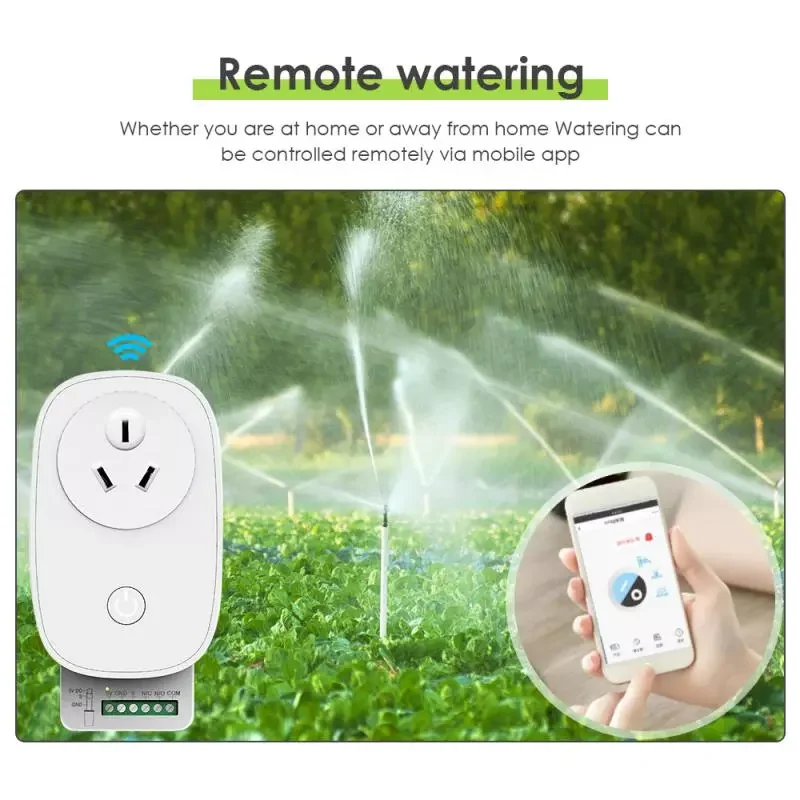 

NEW2023 WiFi Smart Agricultural Garden Irrigation Controller Automatic Watering Timer Support Multi-valves Controll Work With Al