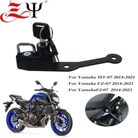 helmet lock motorcycle helmet lock kit aluminum alloy fits for yamaha mt 07 fz 07 fj 07 for bmw s1000r s1000rr hp4
