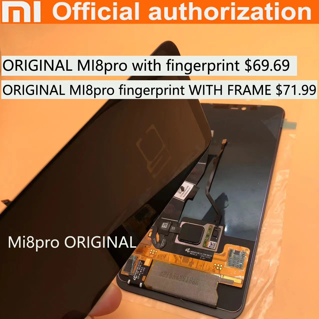 Оригинальный дисплей Xiaomi Mi 8 Pro Mi8 Explorer Edition Super Amoled сменный экран со сканером