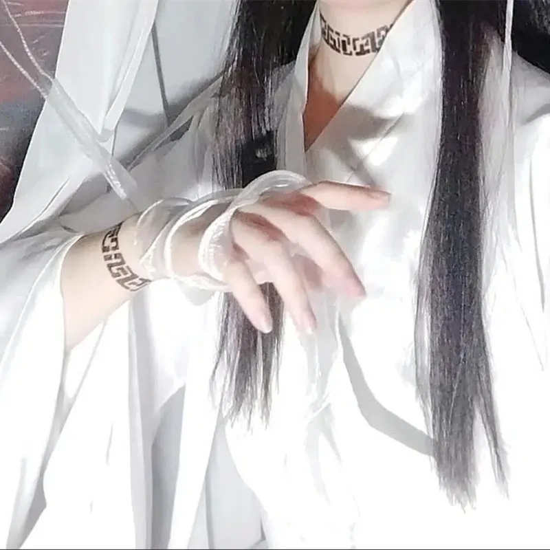Фото Аниме Tian Guan Ci Fu Hua Cheng Xie Lian Косплей Персонаж Татуировка наклейка водонепроницаемый временный взрослый унисекс реквизит аксессуары №3