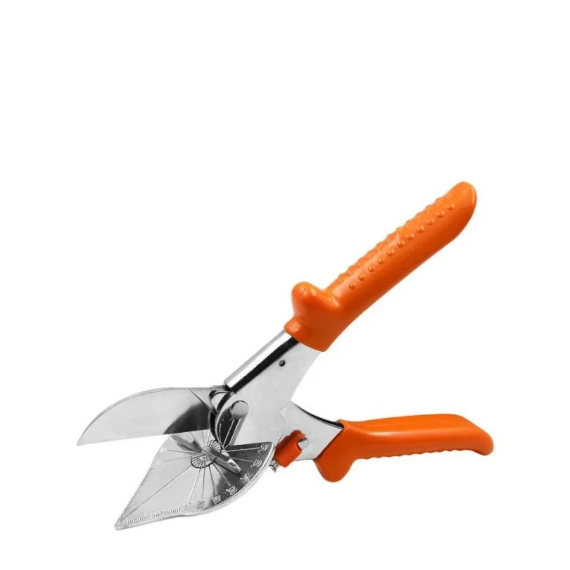 

Multi-angle Scissors 45-135 Degree Adjustable Angle Non-slip Miter Shear Cutter for Cutting Soft Wood Plastic PVC and Others