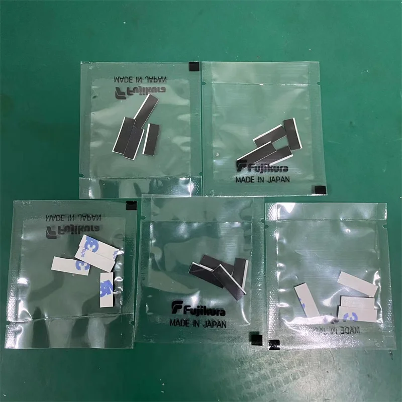 4pcs/set FSM-60S 60R 22S FSM-70S FSM-80S 62S 19S 12S 70R Fiber Fusion Splicer Gasket Fiber Holder Rubber Pad / Pressure Pads