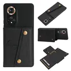 Чехол для Huawei Honor 50 Honor50 6,57 дюйма, кожаный флип-чехол, кошелек, слоты для карт, Карманный держатель для Nova 9 Nova9, чехол для телефона