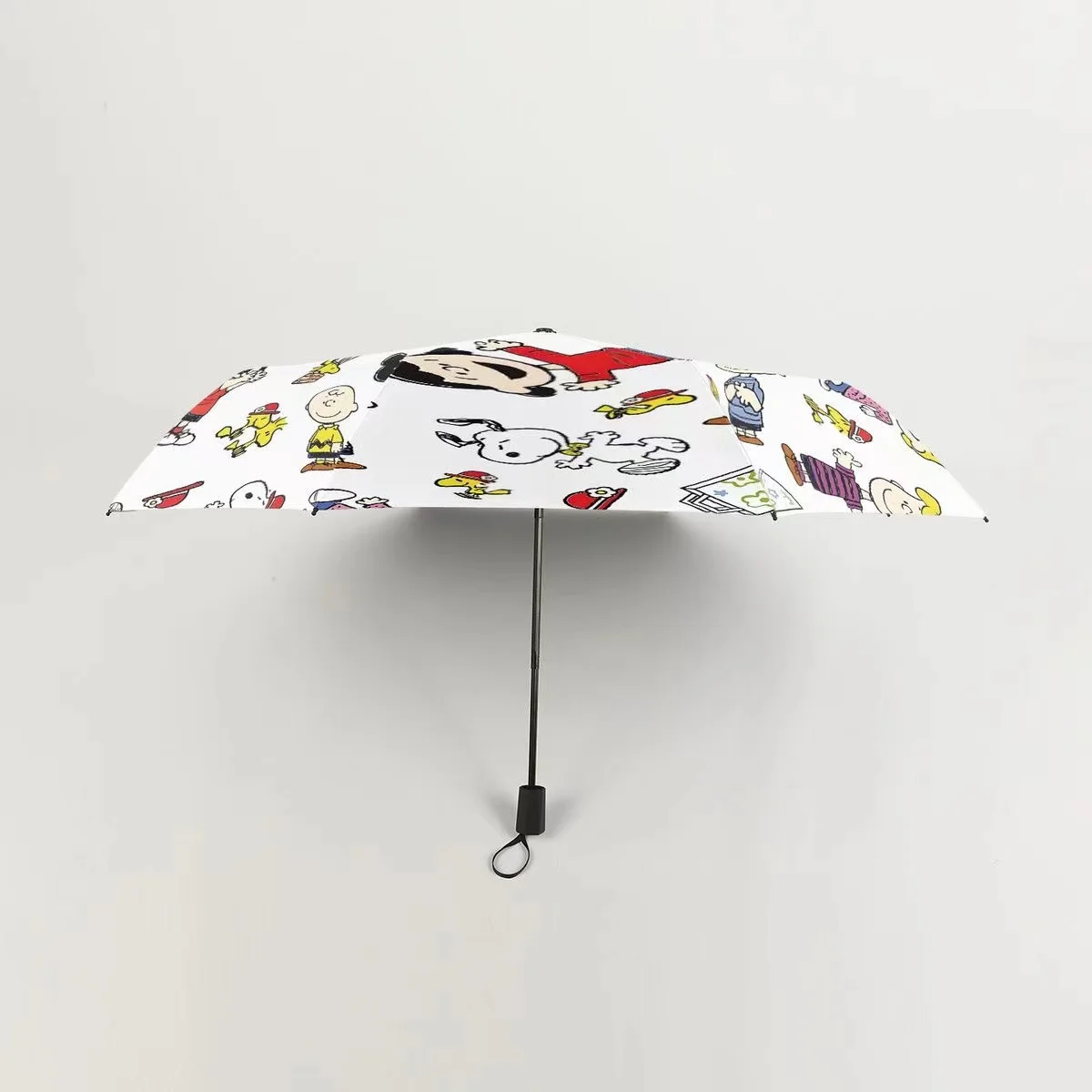 Складной зонт Snoopy для женщин виниловый складной от солнца с защитой