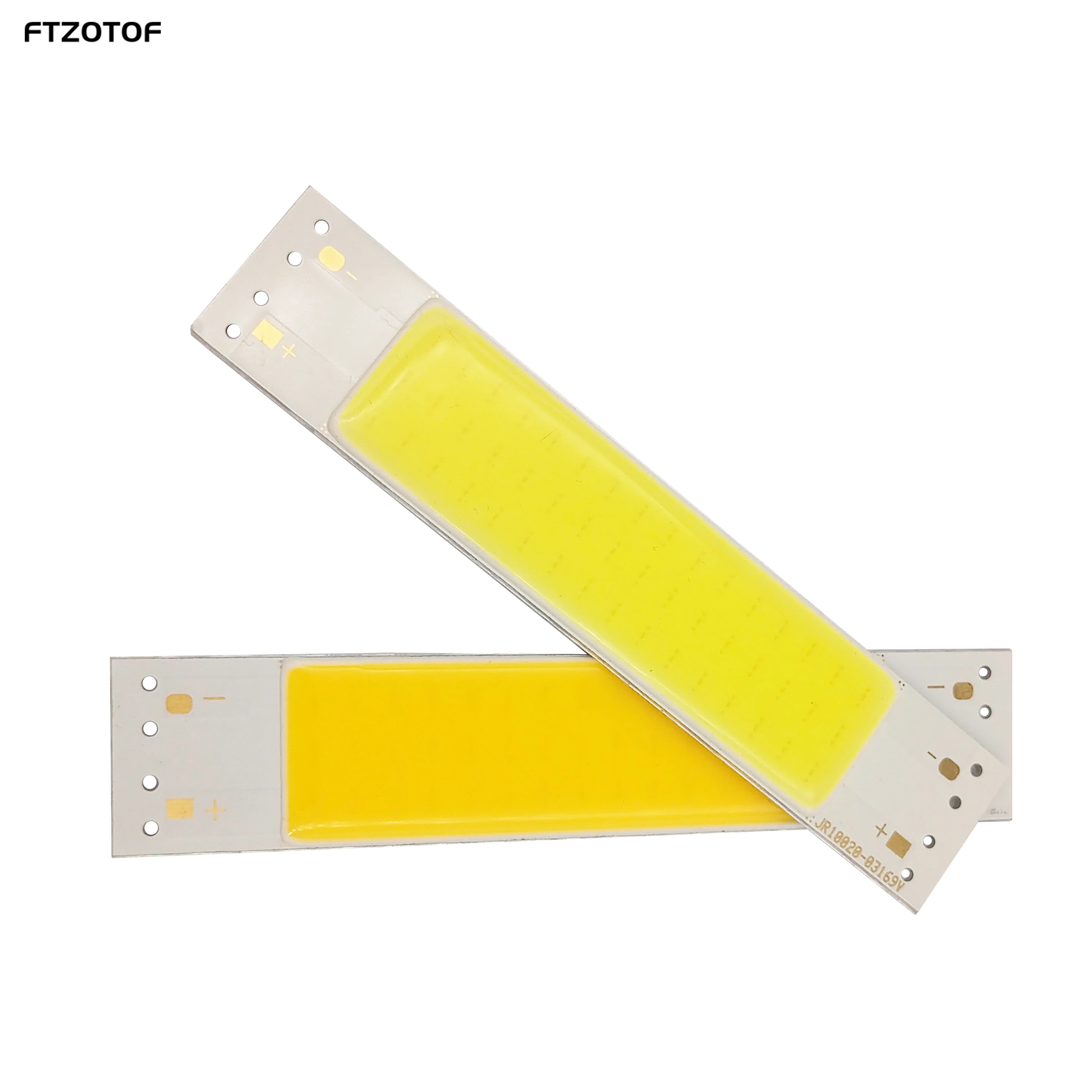 

FTZOTOF COB LED Light Bar Downlight 100x20mm 9V 3W Warm Cold White RGB Waterproof Chip Strip Bulbs Dot Matrix Built-in Lamps
