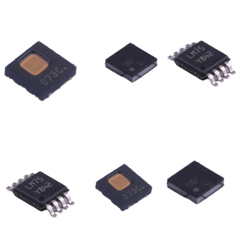 Датчик температуры и влажности Φ (3x3) MSOP-8 STLM75DS2F HDC2080DMBR HDC2010YPAR