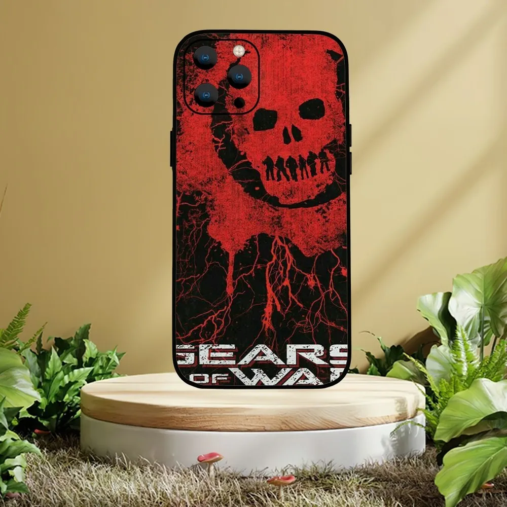Чехол для телефона Game G-Gears Of-Wars iPhone Mini 11 12 13 14 15 Pro XS Max X Plus SE XR