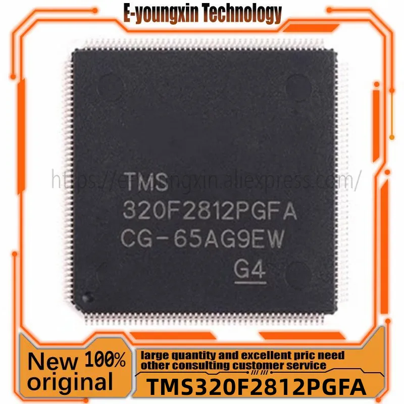 Интегральная схема TMS320F2812PGFA TMS320F2812 LQFP176 320F2812, интегральная схема, 1 шт./партия