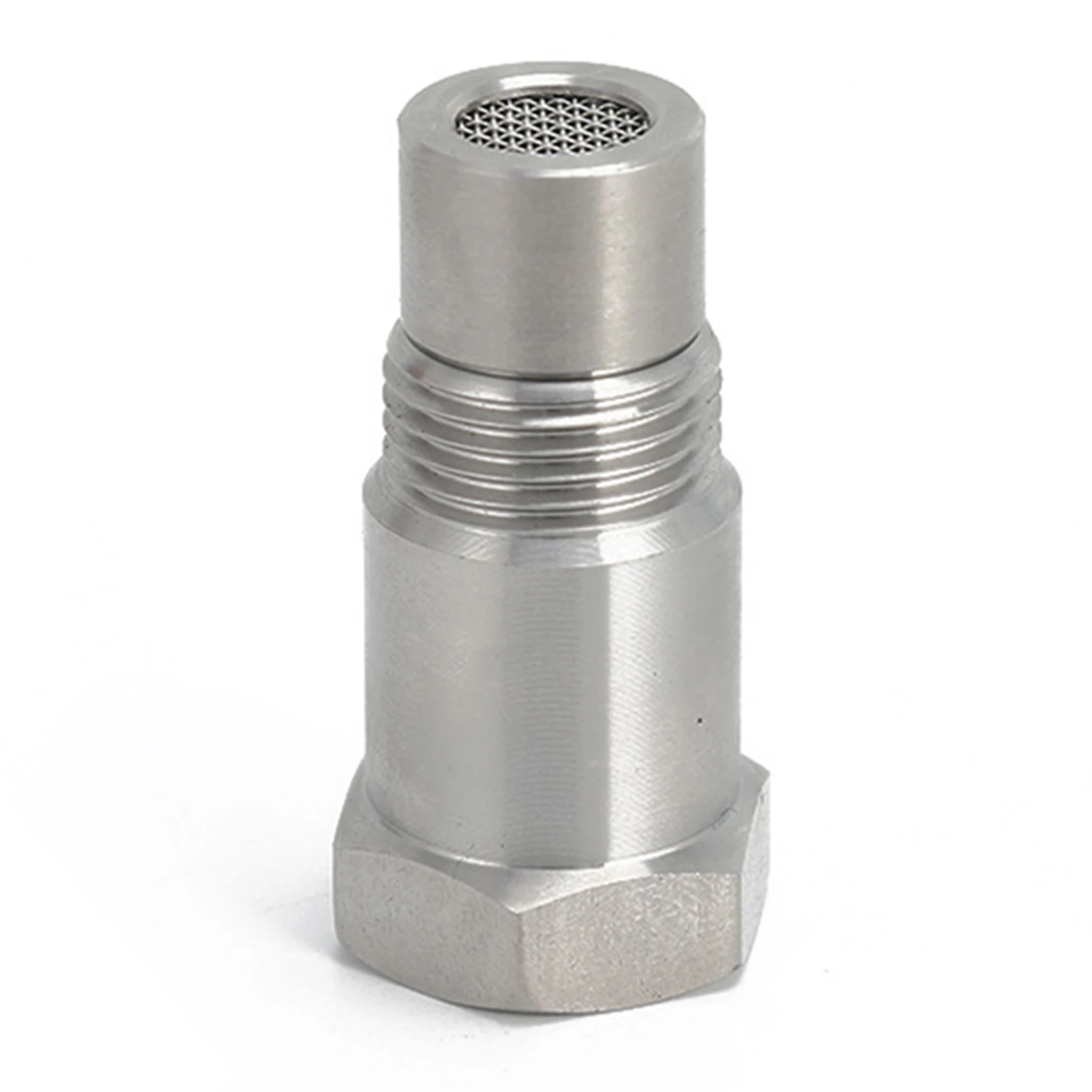 Автомобильный адаптер-разделитель датчика оксигенов O2, простая установка, широкая совместимость, размер резьбы M18x1,5, детали адаптера из нержавеющей стали
