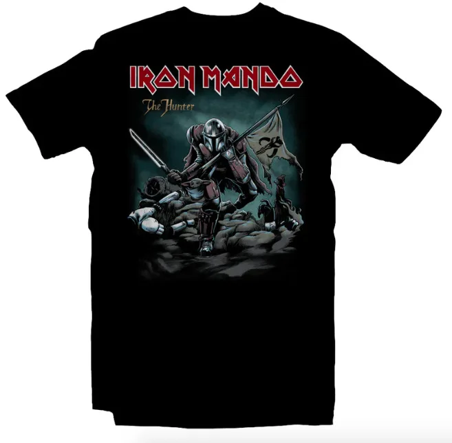 Популярный винтажный...! Iron the Hunter SHIRT Size S-5XL