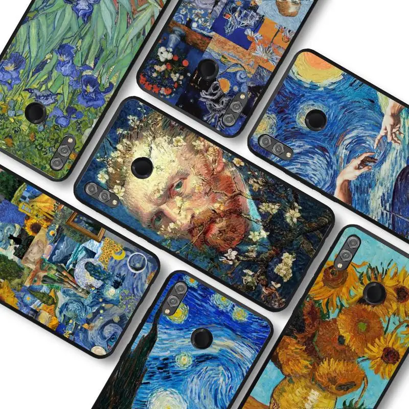 

van gogh art Phone Case For Samsung A 13 21 30 31 32 51 52 53 70 for Huawei Honor 50 60 70 for OPPO vivo