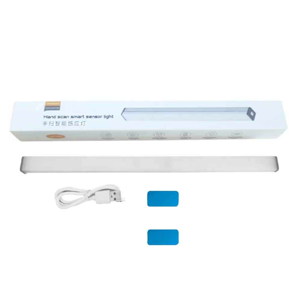 

LED Light Bar Rechargeable Closet Cabinet Sensor Lighting Smart Home Small Night Lamp For Kitchen Garden Bedroom