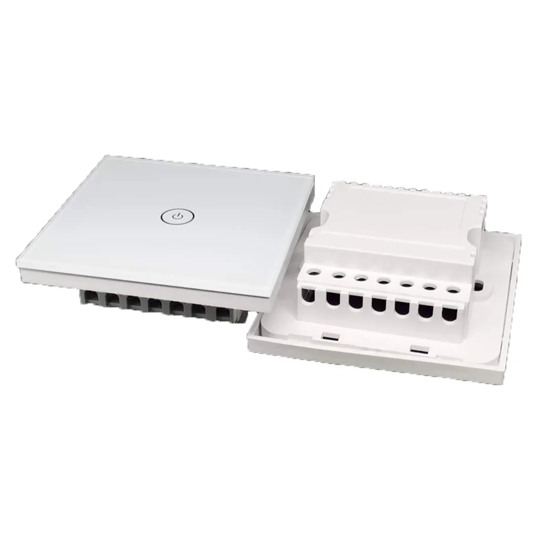 

86 wall smart home switch enclosure with tempered glass panel, Factory Sales