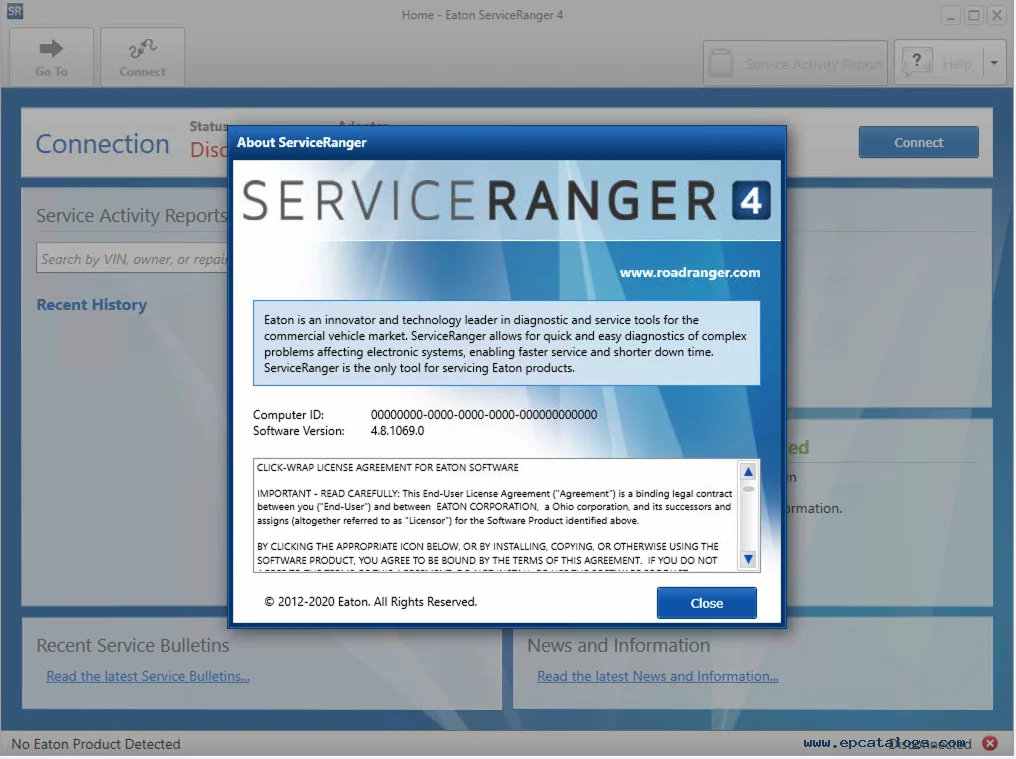 Eaton Service Ranger 4 11 Engineering + 06 2022 база данных генератор ключей | Автомобили и мотоциклы