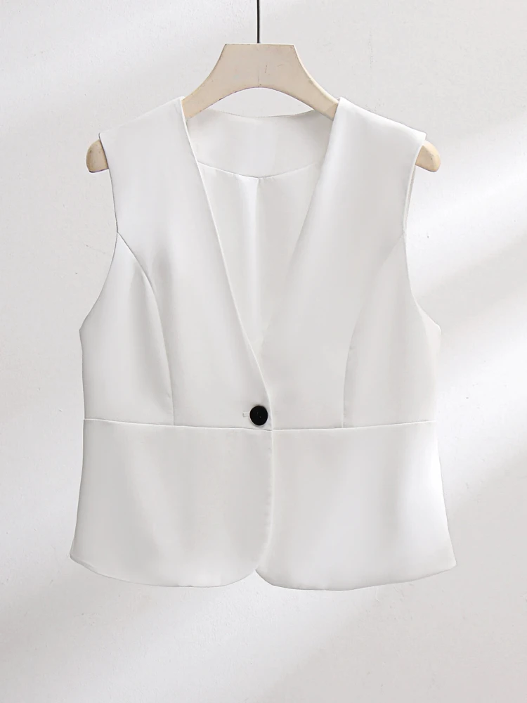 Винтажный костюм элегантная женская новая модель Модная белая простая