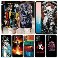 christmas star wars for xiaomi redmi note 10s 10 k50 k40 gaming pro 10 9at 9a 9c 9t 8 7a 6a 5 4x black phone case