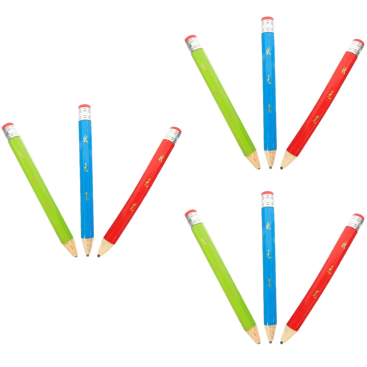 

Large Pencils Student Practice Pencils School Stationery for Writing Drawing