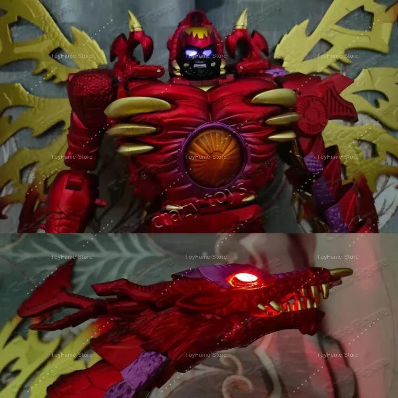 Фото В наличии: Фигурка BMB TAIBA Transformation Beast Wars RD-01 Red Dragon Transmetal MG KO Enlarged Legacy Dragone №5
