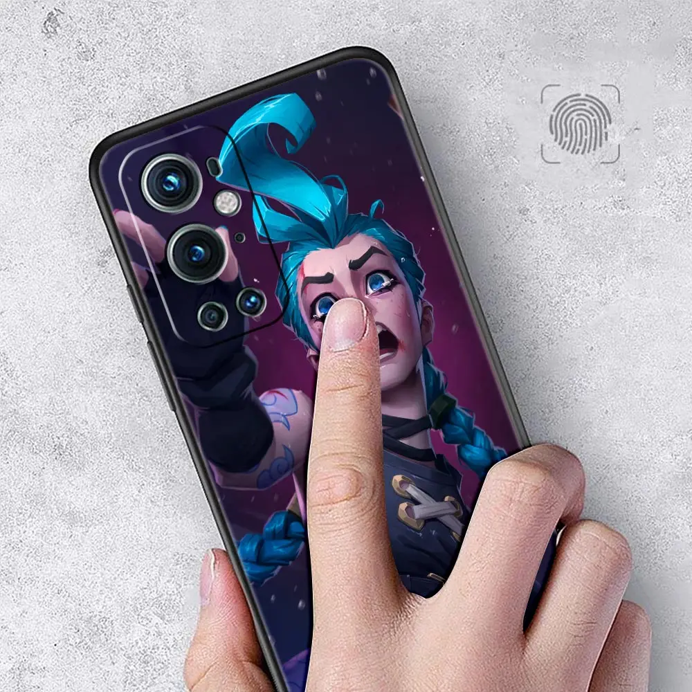 Чехол аниме Arcane Game для OnePlus 8T 9R 9 7 7T 8 Pro Nord 2 N10 N100 CE N200 5G Z мягкий чехол из ТПУ задней