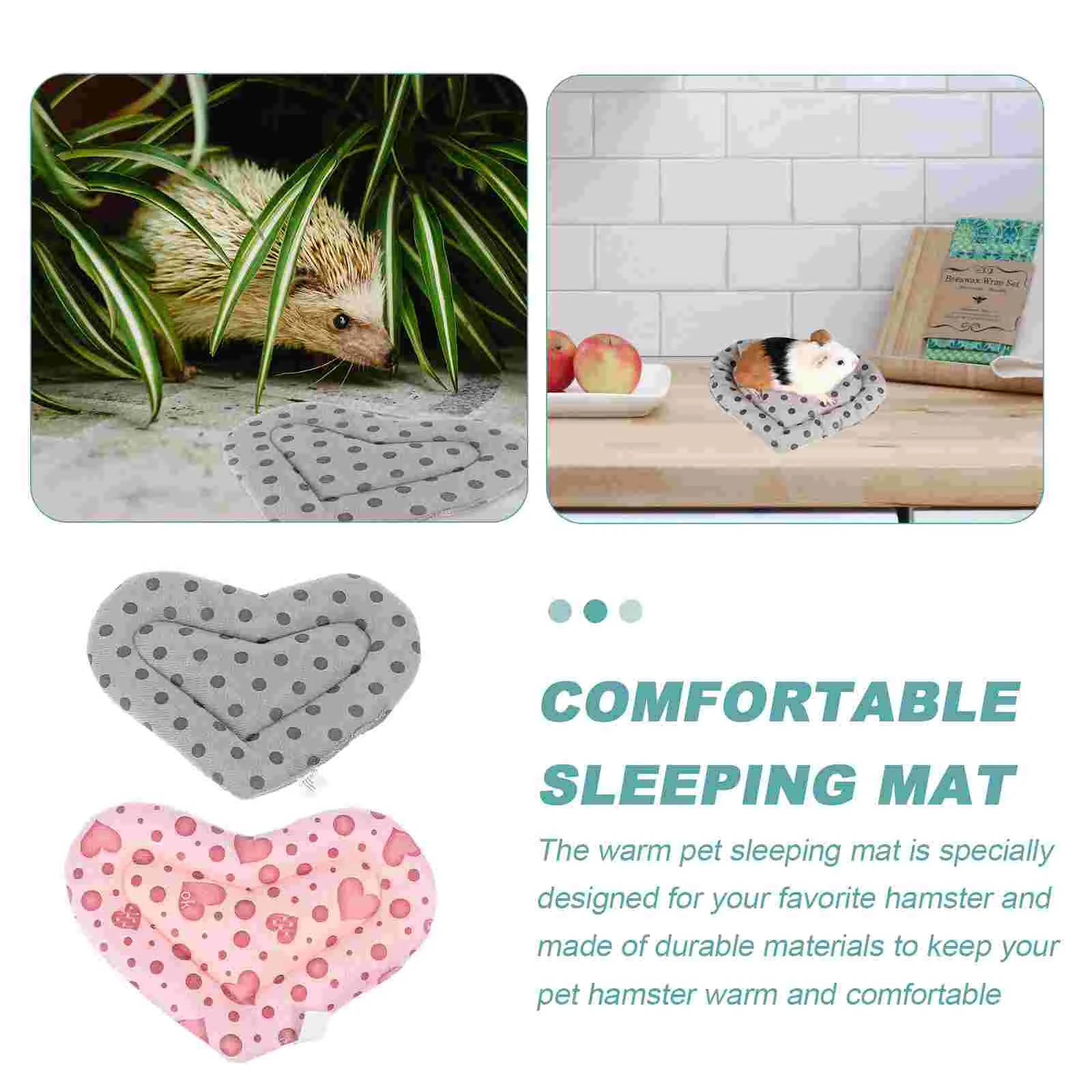2 шт. Клетка для хомяков питомника Hámster теплые спальные матрасы домашних животных