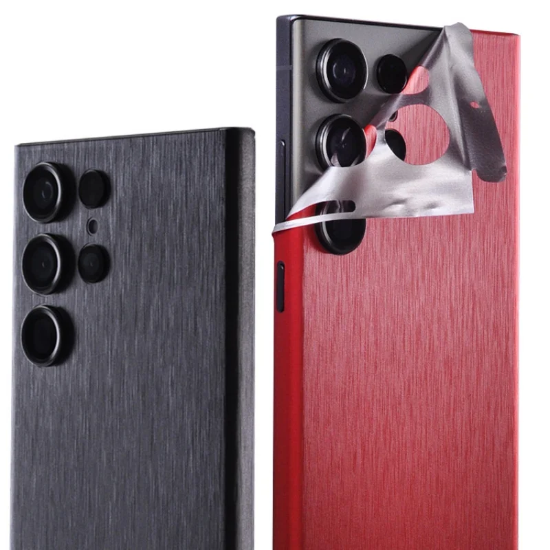 3D металлическая матовая пленка с полным покрытием для льда задняя Samsung S24 S23 S22 Ultra