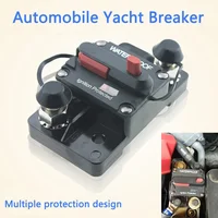 30A 40A 50A 60A 70A 80A 100A 120A 150A 200A 250A 300A AMP Circuit Breaker Fuse Reset 12-48V DC Car Boat Auto Waterproof