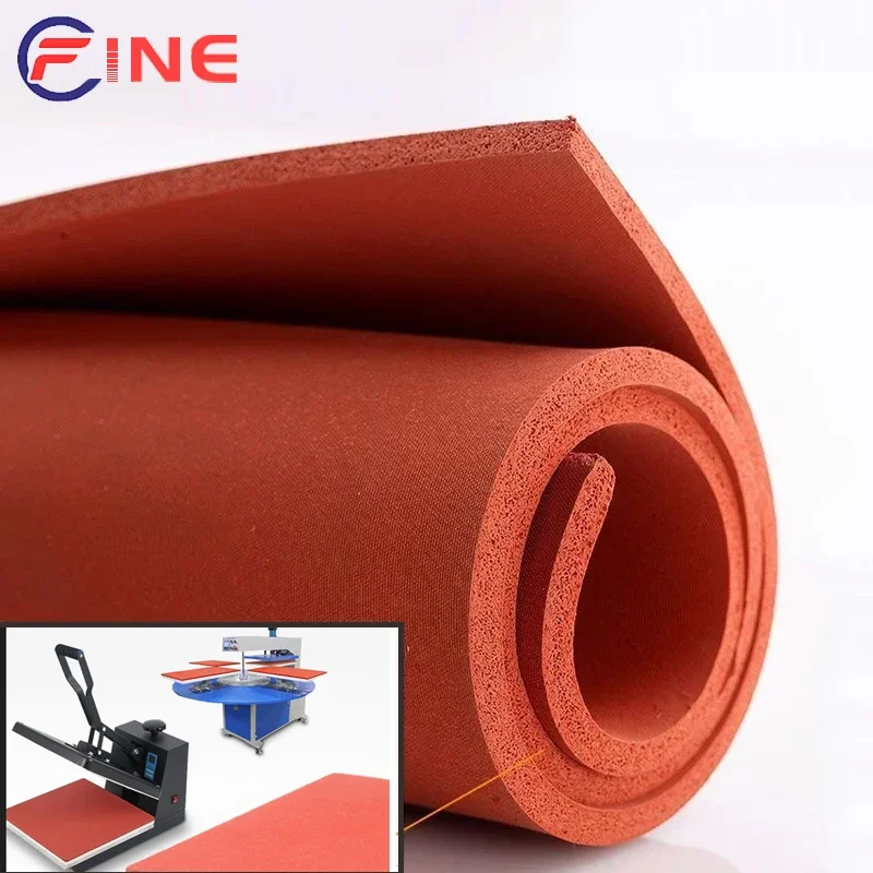 

Красная силиконовая термостойкая пенопластовая панель