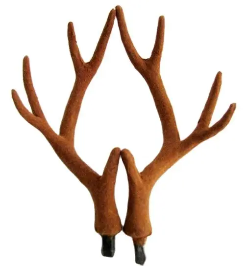 

Free shipping 17cm deer antler for head decoration and property