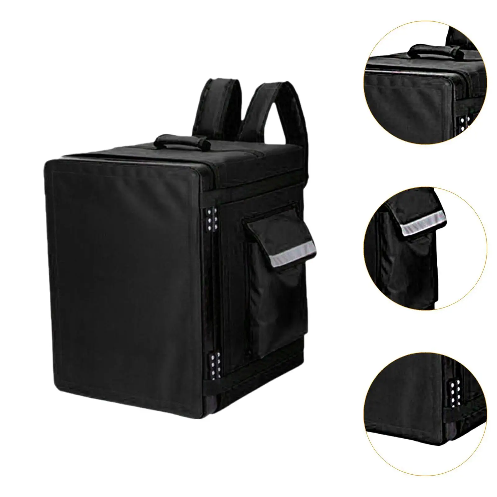 Фото Insulated Food Delivery Backpack 43 L Reusable for Groceries Beach Picnics №5