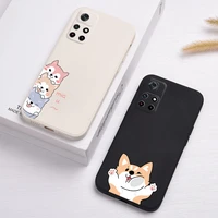 silicone case for xiaomi poco f3 x3 pro animal pattern cute phone case for poco x3 gt nfc m4 m3 m2 pro 5g c3 black shark 4 cover