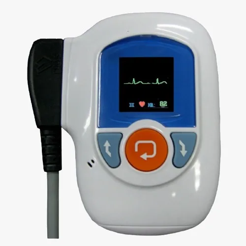 

12 Lead ECG Holter Monitoring System Portable Hospital Use 24 Hours Recording with Cardio Scan Software Hospital Cardiology Use