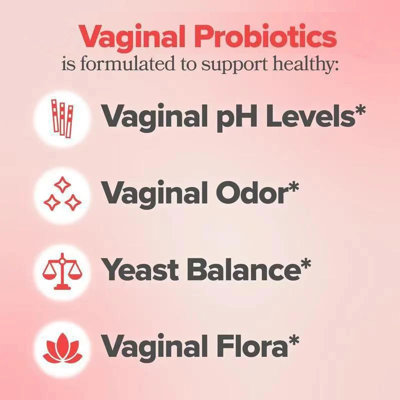 2 бутылки вагинальных пробиотиков витамин для женщин pH-баланс - женская