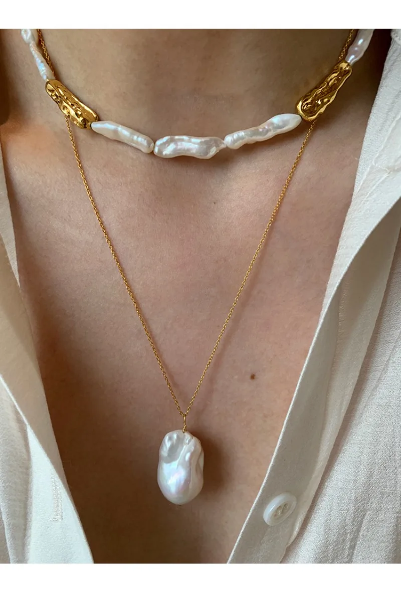 Женское ожерелье с жемчугом Minar