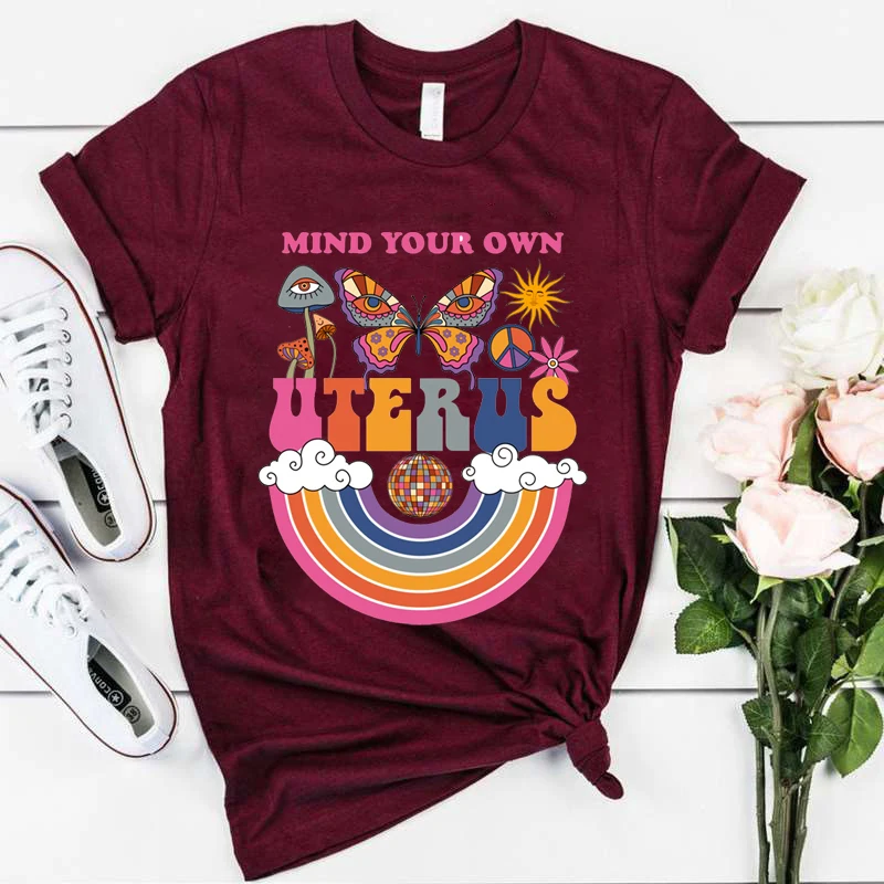 

Feminist My Body My Choice Women T-shirts Summer Tshirts Feminism Shirts Women T-shirts Feminist Pro Choice Women's Tops Tees