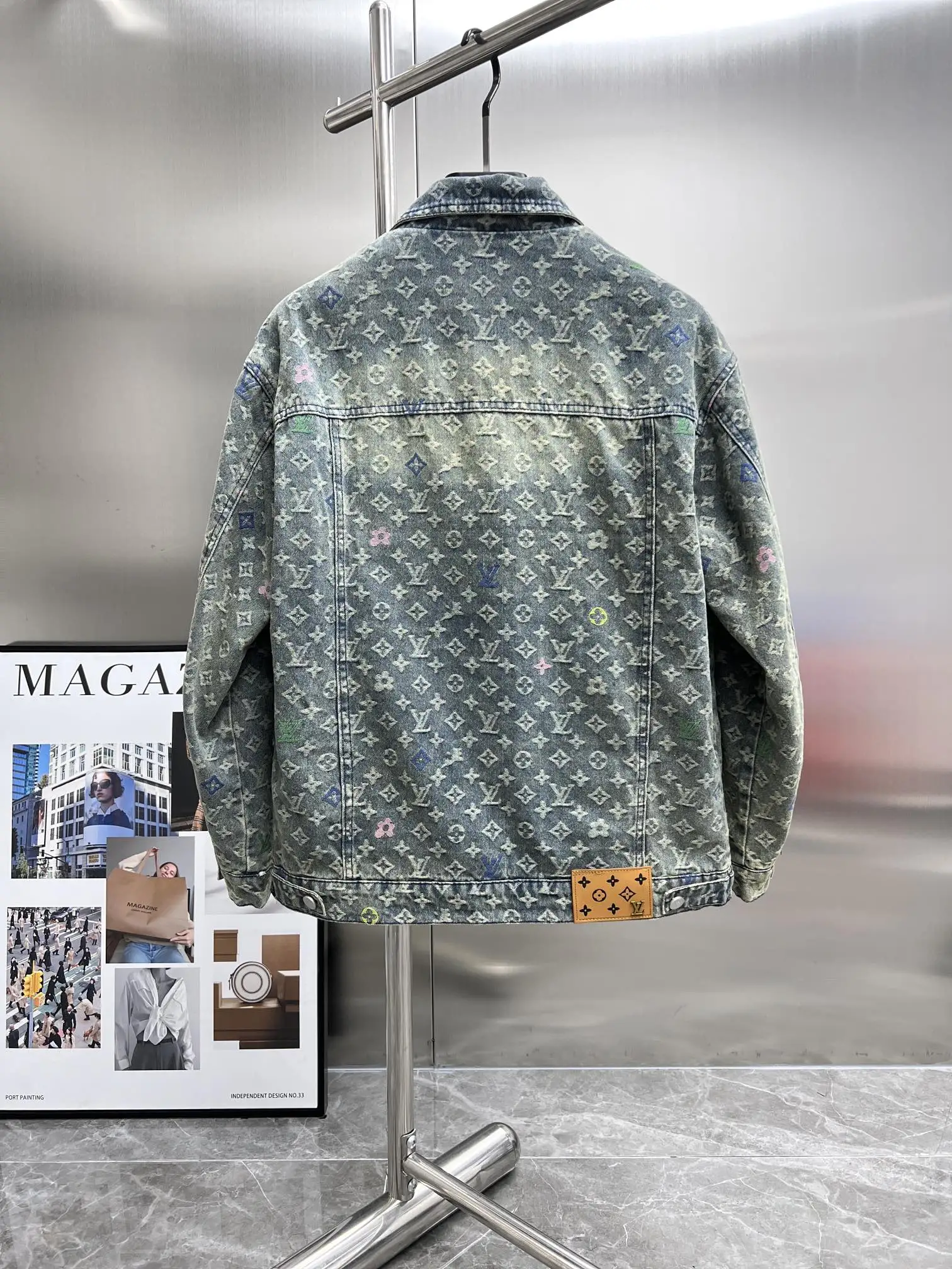 Куртки Louis Vuitton высокое качество Стильный и красивый Износостойкий дышать весна