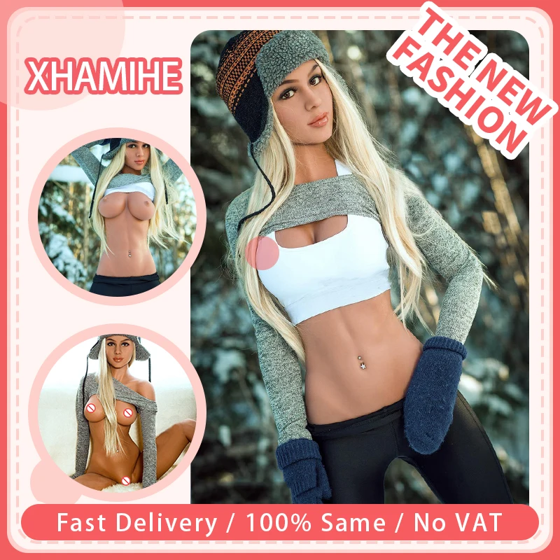 Новинка реалистичный силиконовый Секс-кукла 158 см из тпе большие груди большая