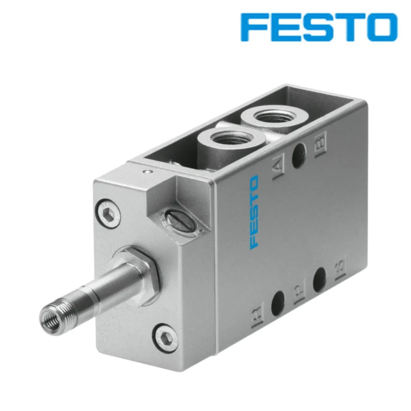 Фото Универсальные направляющие клапаны FESTO, электромагнитный клапан 9982-MFH-5-1/8, подходит для управления включением/отключением небольших пневматических приводов. №2