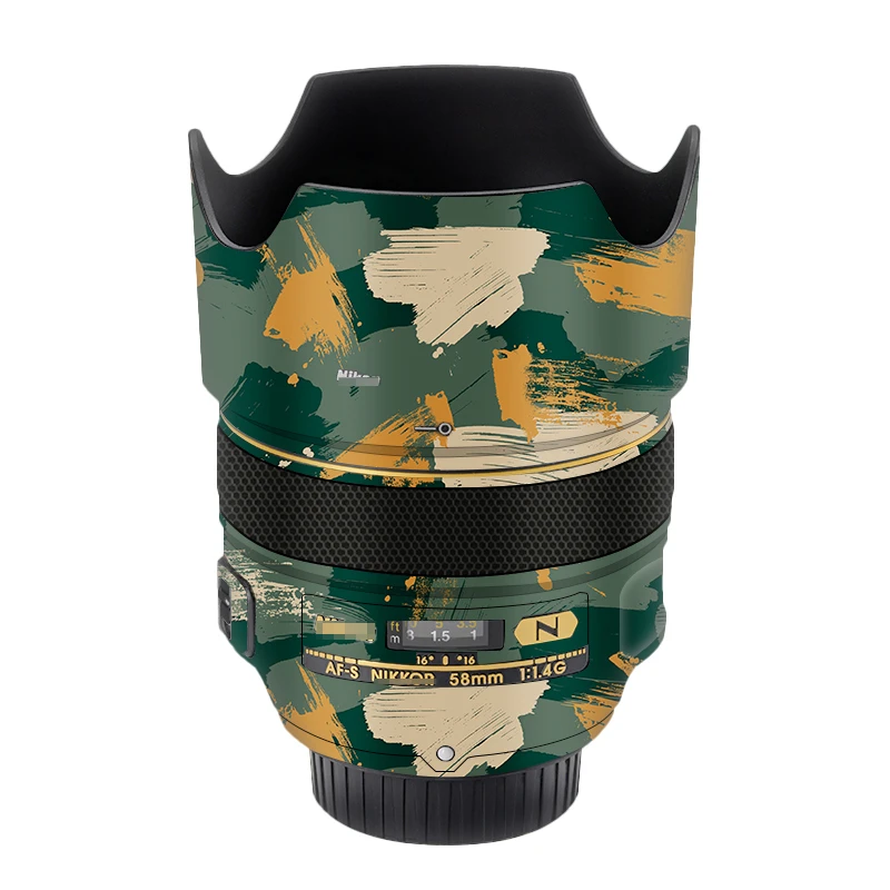 AF-S 58 мм F1.4 G защита от царапин наклейка на рассеиватель Защитная пленка для