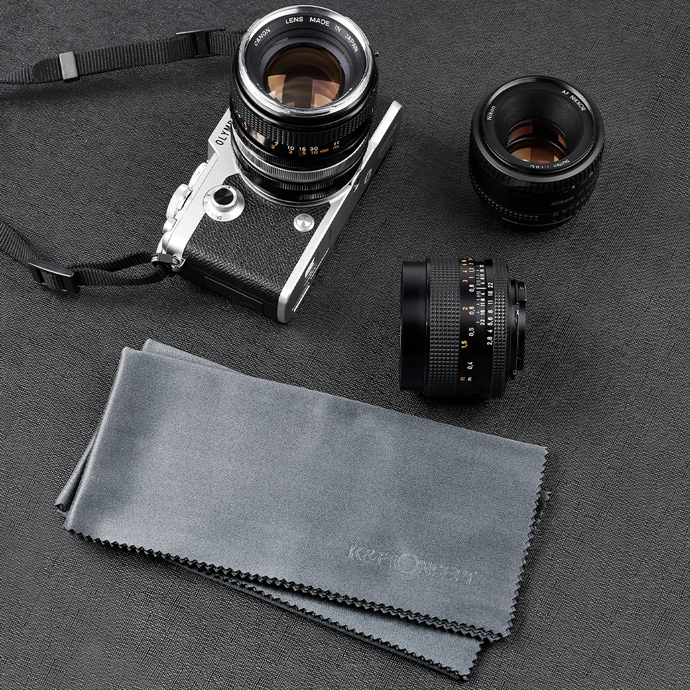 K&ampF Concept 4 pics 16''x16'' Microfiber Cleaning Cloths Oversized for TV Screen Electronics Computers Eyeglass - купить по