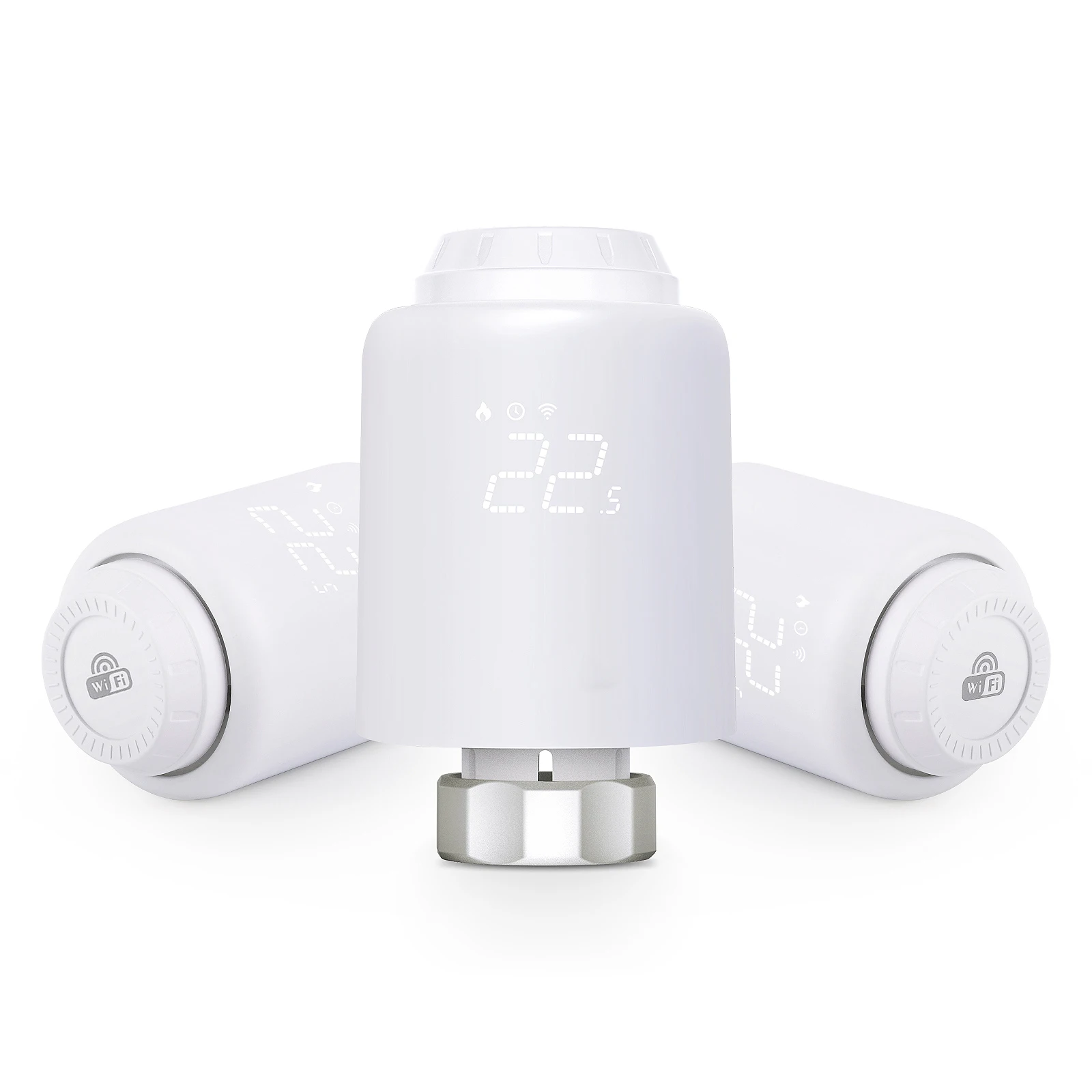 Tuya Wi-Fi/Zigbee термостатический клапан умный дом Wi-Fi головки регулятор температуры