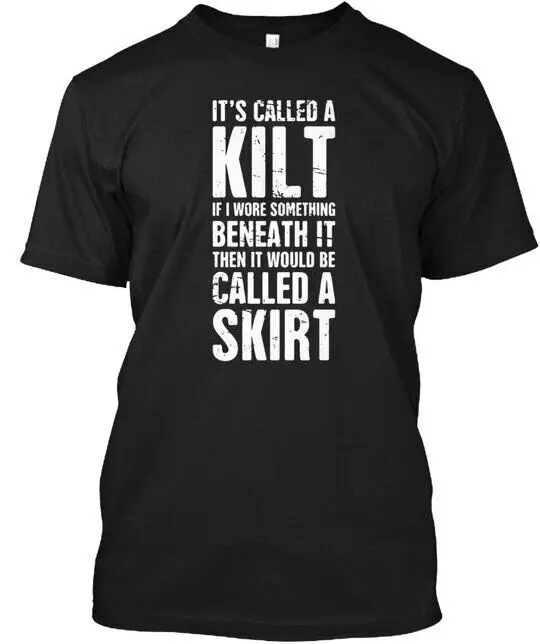 

Funny Distressed Kilt T-Shirt