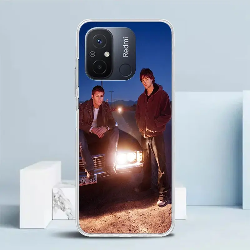 Фото Силиконовый чехол для телефона Babaite Supernatural SPN Dean And Sam для Xiaomi Redmi 12 12C 13 13C 14C 10 10A 10C 9 9A 9C 9T 8 8A 7 7A №4