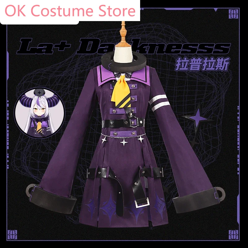 Костюм для косплея аниме Vtuber Hololive La + Darknesss